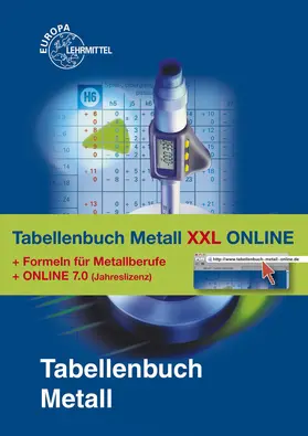 Fischer / Gomeringer / Heinzler |  Tabellenbuch Metall XXL ONLINE | Buch |  Sack Fachmedien