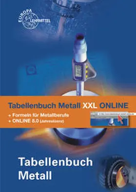 Gomeringer / Heinzler / Kilgus |  Tabellenbuch Metall XXL ONLINE | Buch |  Sack Fachmedien