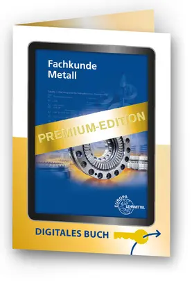 Burmester / Dillinger / Escherich |  Premium-Edition Fachkunde Metall - Einzellizenz - Freischaltcode auf Keycard | Sonstiges |  Sack Fachmedien