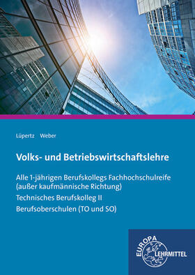 Lüpertz / Weber |  Lüpertz, V: Volks- und Betriebswirtschaftslehre | Buch |  Sack Fachmedien