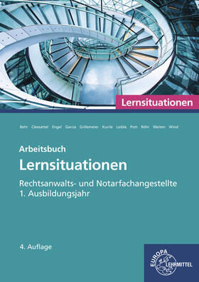 Behr / Cleesattel / Engel | Rechtsanwalts/ Notarfachangest. Lernsituat.1 | Buch | 978-3-8085-4972-8 | sack.de