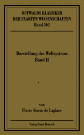  Darstellung des Weltsystems: Band II, Bücher 4-5 (Laplace) | Buch |  Sack Fachmedien