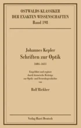 Schriften zur Optik (Kepler) | Buch |  Sack Fachmedien