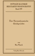 Planck / Ebeling / Hoffmann |  Thermodynamische Gleichgewichte | Buch |  Sack Fachmedien