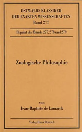  Zoologische Philosophie (Lamarck) | Buch |  Sack Fachmedien