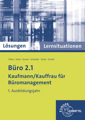 Debus / Keiser / Kramer |  Lösungen zu 75772 | Buch |  Sack Fachmedien