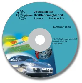 Fischer / Graßl / Gscheidle |  Arbeitsblätter Kraftfahrzeugtechnik interaktiv Lernfelder 9-14 - Einzellizenz | Sonstiges |  Sack Fachmedien