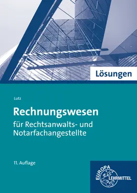 Lutz |  Lösungen zu 97410 | Buch |  Sack Fachmedien