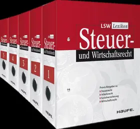  Lexikon Steuer- und Wirtschaftsrecht | Loseblattwerk |  Sack Fachmedien