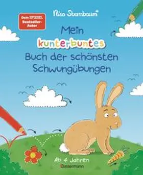 Sternbaum |  Mein kunterbuntes Buch der schönsten Schwungübungen. Schreibvorbereitung für Kindergarten, Vorschule und Grundschule. Ab 4 Jahre | Buch |  Sack Fachmedien