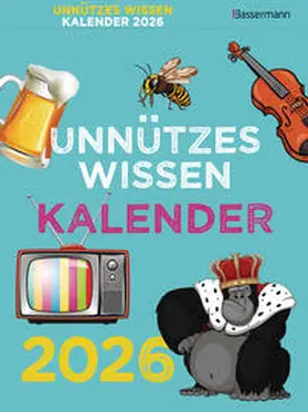Drews / Feldbaum |  Unnützes Wissen Kalender 2026. Der beliebte, aber überflüssige Abreißkalender | Sonstiges |  Sack Fachmedien