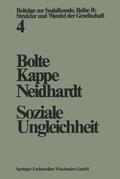 Bolte / Kappe / Neidhardt |  Bolte, K: Soziale Ungleichheit | Buch |  Sack Fachmedien