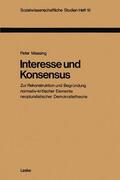 Massing |  Massing, P: Interesse und Konsensus | Buch |  Sack Fachmedien