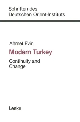 Evin | Modern Turkey: Continuity and Change | Buch | 978-3-8100-0488-8 | www.sack.de