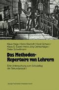 Hage / Bischoff / Schwittmann |  Das Methoden-Repertoire von Lehrern | Buch |  Sack Fachmedien