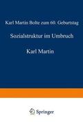 Hradil |  Sozialstruktur im Umbruch | Buch |  Sack Fachmedien