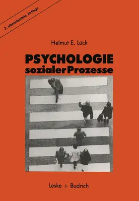 Lück |  Psychologie sozialer Prozesse | Buch |  Sack Fachmedien