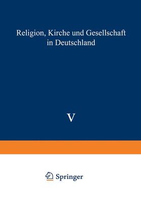 Kaufmann / Schäfers |  Religion, Kirche und Gesellschaft in Deutschland | Buch |  Sack Fachmedien
