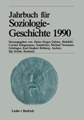 Dahme / Klingemann / Srubar |  Jahrbuch für Soziologiegeschichte 1990 | Buch |  Sack Fachmedien