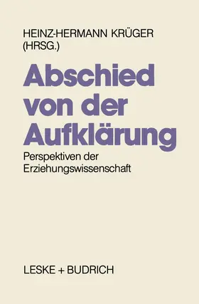 Krüger |  Abschied von der Aufklärung? | Buch |  Sack Fachmedien