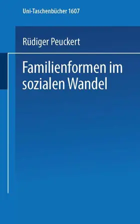 Peuckert |  Familienformen im sozialen Wandel | Buch |  Sack Fachmedien