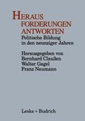 Claußen / Neumann / Gagel |  Heraus Forderungen Antworten | Buch |  Sack Fachmedien