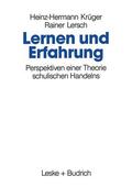 Krüger / Lersch |  Lernen und Erfahrung | Buch |  Sack Fachmedien
