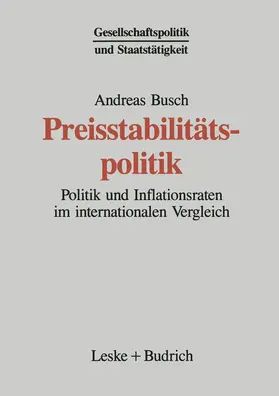 Busch |  Preisstabilitätspolitik | Buch |  Sack Fachmedien
