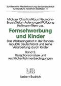 Charlton / Neumann-Braun / Aufenanger |  Charlton, M: Fernsehwerbung und Kinder | Buch |  Sack Fachmedien