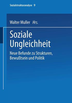 Müller |  Soziale Ungleichheit | Buch |  Sack Fachmedien