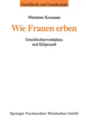 Kosmann |  Wie Frauen erben | Buch |  Sack Fachmedien