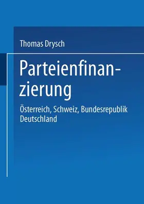 Drysch |  Parteienfinanzierung | Buch |  Sack Fachmedien