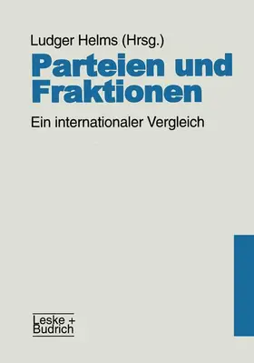 Helms |  Parteien und Fraktionen | Buch |  Sack Fachmedien