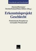 Dausien / Herrmann / Oechsle |  Erkenntnisprojekt Geschlecht | Buch |  Sack Fachmedien