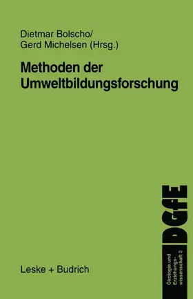 Michelsen / Bolscho |  Methoden der Umweltbildungsforschung | Buch |  Sack Fachmedien