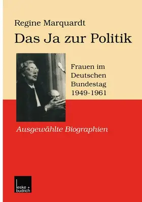 Marquardt |  Das Ja zur Politik | Buch |  Sack Fachmedien