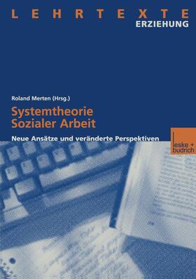 Merten |  Systemtheorie Sozialer Arbeit | Buch |  Sack Fachmedien