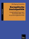 Kowalsky |  Kowalsky, W: Europäische Sozialpolitik | Buch |  Sack Fachmedien