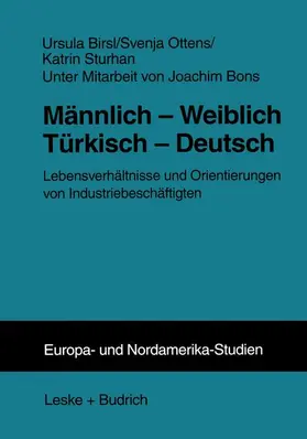 Birsl / Sturhan / Ottens |  Männlich - Weiblich Türkisch - Deutsch | Buch |  Sack Fachmedien