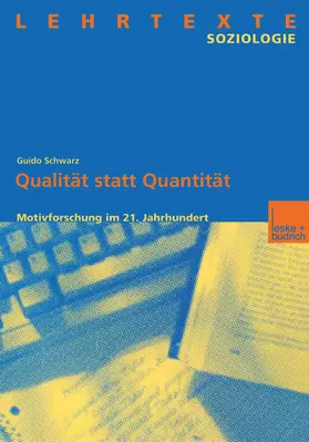 Schwarz |  Qualität statt Quantität | Buch |  Sack Fachmedien