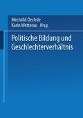 Wetterau / Oechsle |  Politische Bildung und Geschlechterverhältnis | Buch |  Sack Fachmedien