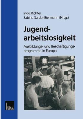 Sardei-Biermann / Richter | Jugendarbeitslosigkeit | Buch | 978-3-8100-2484-8 | sack.de