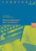 Gerlach / Nitschke |  Metamorphosen des Leviathan? | Buch |  Sack Fachmedien
