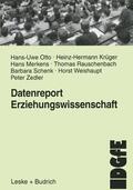 Otto / Krüger / Merkens |  Datenreport Erziehungswissenschaft | Buch |  Sack Fachmedien