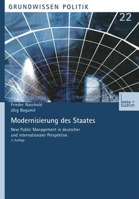 Naschold / Bogumil | Bogumil, J: Modernisierung des Staates | Buch | 978-3-8100-2848-8 | sack.de