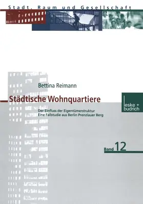 Reimann |  Städtische Wohnquartiere | Buch |  Sack Fachmedien