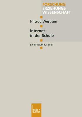 Westram |  Westram, H: Internet in der Schule | Buch |  Sack Fachmedien