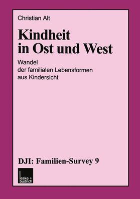 Alt |  Alt, C: Kindheit in Ost und West | Buch |  Sack Fachmedien