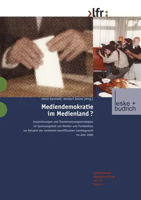 Schatz / Sarcinelli |  Mediendemokratie im Medienland | Buch |  Sack Fachmedien