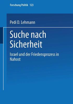 Lehmann |  Lehmann, P: Suche nach Sicherheit | Buch |  Sack Fachmedien